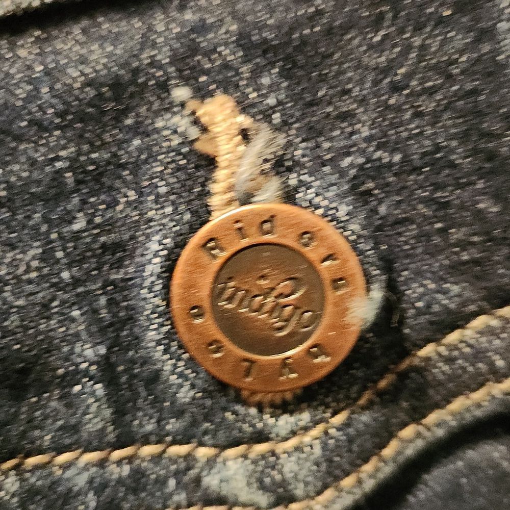 Lee Riders Indigo Denim Jacket XL - Picture 4 of 8